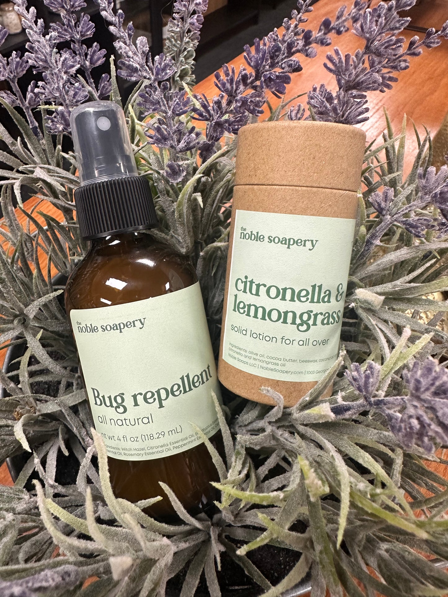 Natural Bug Repellent by The Noble Soapery