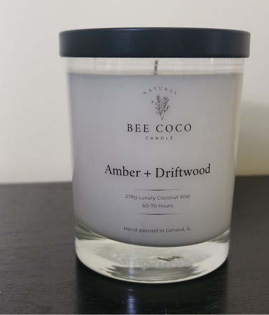 Amber and Driftwood 13oz