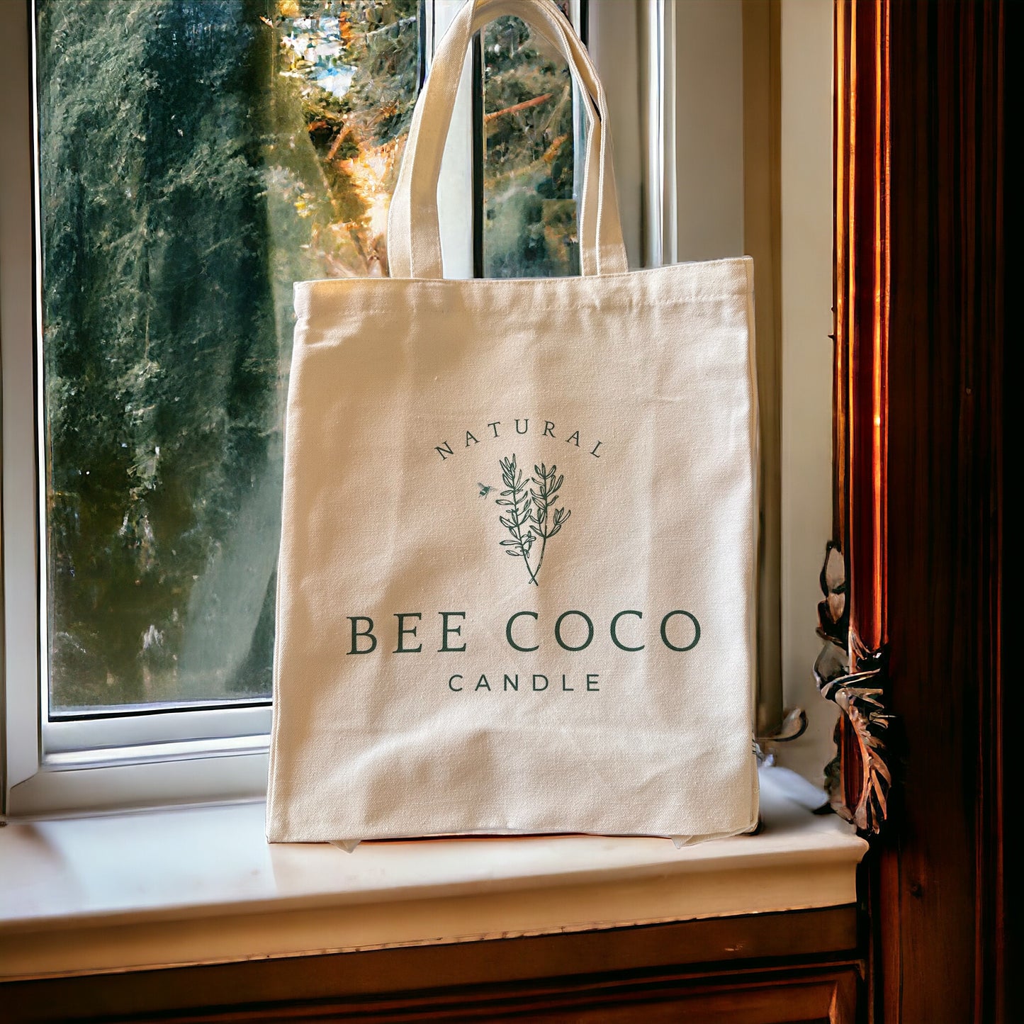 Bee Coco Candle Tote - Front