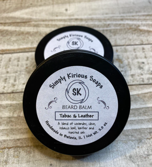 Tabac and Vanilla Beard Balm