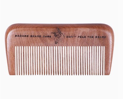 Walnut Beard Comb