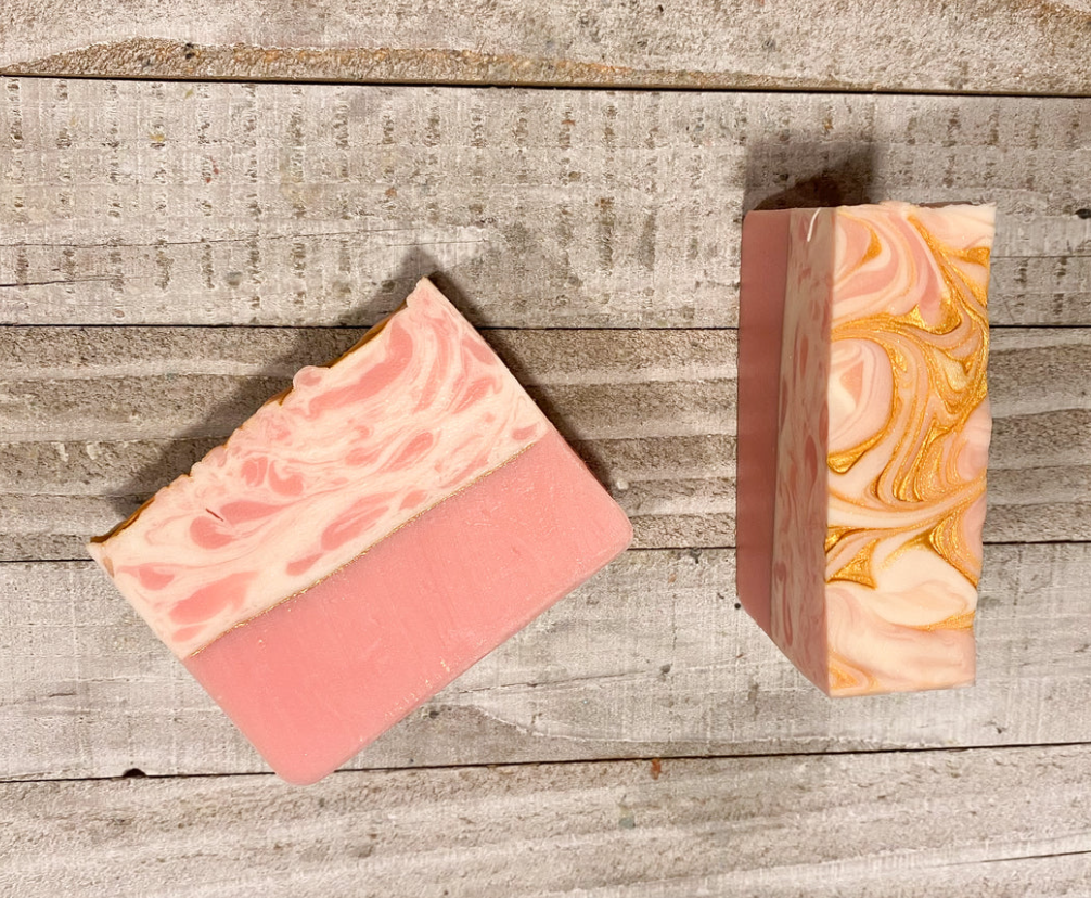 Pink Peony Bar Soap by Simply Kirious Soaps