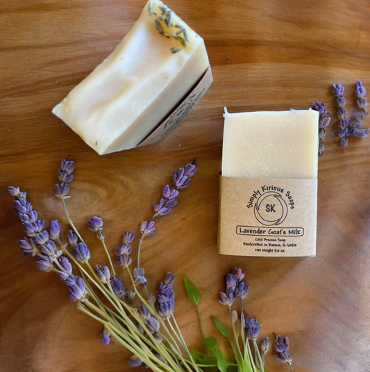 Lavender Goat's Milk Bar Soap