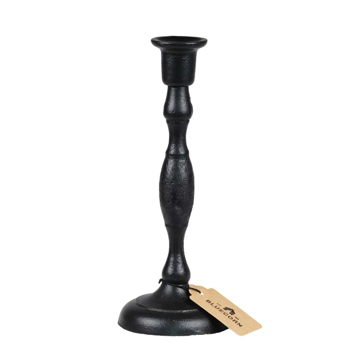 9.5 inches black cast iron taper holder