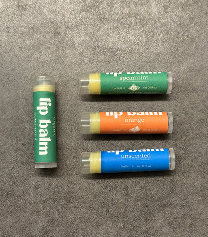 Organic lip balm